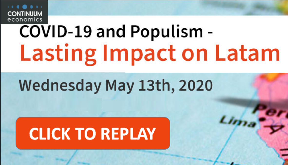 MACRO WEBINAR: COVID-19 and Populism - Lasting Impact on Latam (Our Senior Latam Economists Pedro Tuesta and Priscila Robledo discuss)