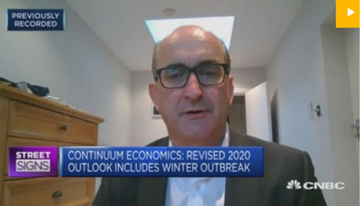 Mike Gallagher, MD, Macroeconomics and Strategy, on CNBC: Looks at the outlook for the economic recovery in the coming months.