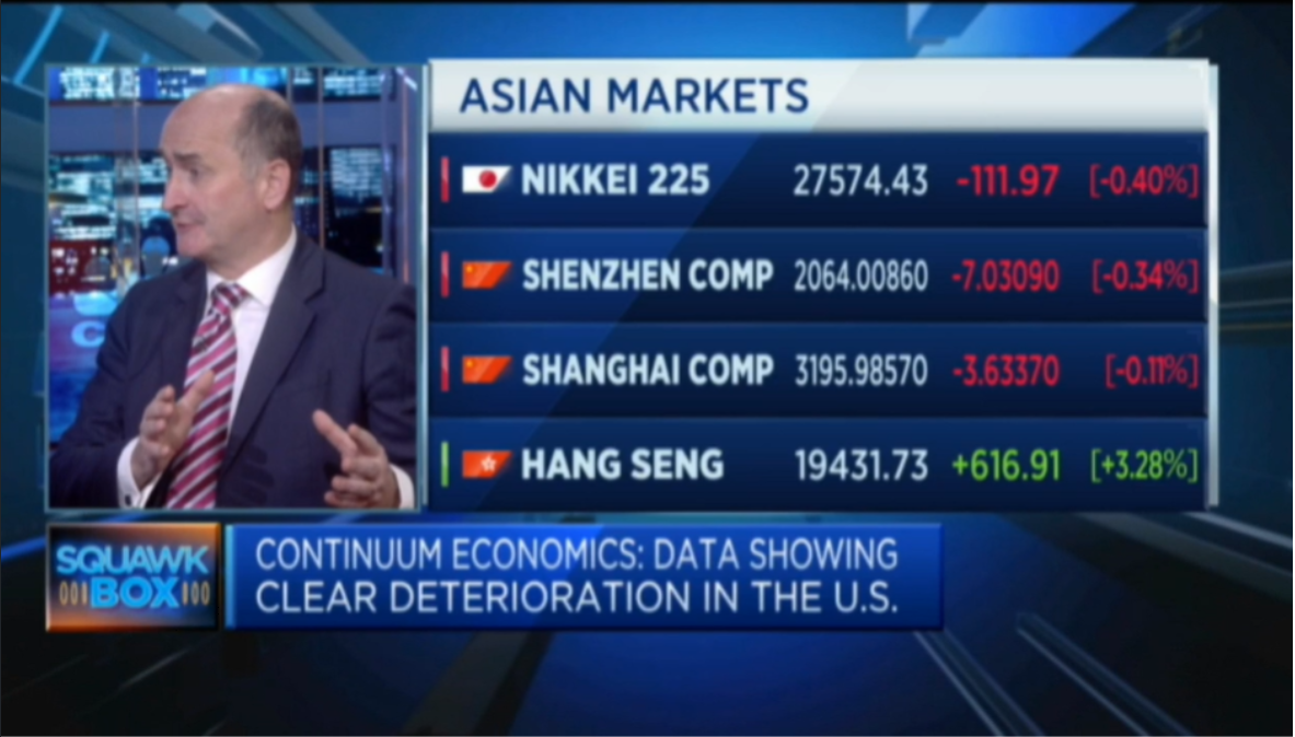 Mike Gallagher on CNBC talking about China growth forecasts for 2023